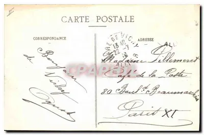 Vichy — Façada Kasyna — Graphil, nr 616 — Rewers