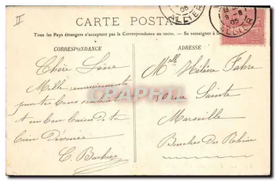Vichy — Dom Pani de Sévigné — LL. — Rewers