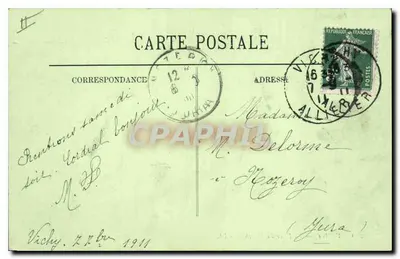 Vichy — Plac Rynek — LL. n°260 — Rewers