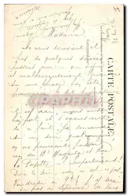 Buttes Chaumont — Przez drzewa — E.V. 475 — Rewers