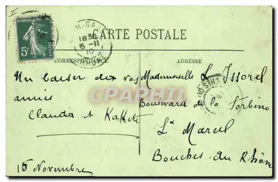 LYON — O Palácio de Justiça e Fourvière — LL. — n°145 — Verso