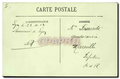 LYON — O Palácio de Justiça — LL. — SRIEOTA — Verso