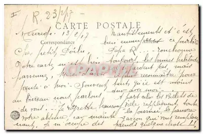 Lyon - Paleis van Justitie en Depo - B.F. PARIS 125 — Achterkant