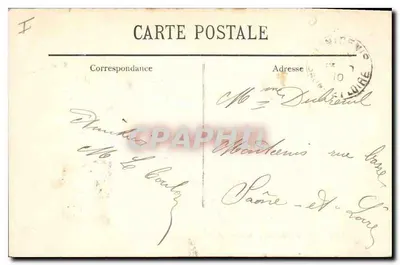 LYON — O Palácio de Justiça, o Coteau de Fourvière e a Torre de Fourvière — LL. — Verso