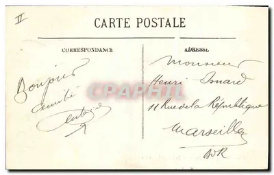 LYON — Het Paleis van Justitie en Fourvière — LL. n°145 — Achterkant