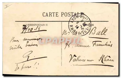 LYON — O Palácio de Justiça e Fourvière — 145 — Verso