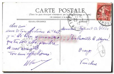 LYON — A Bolsa. — Editor FICON, número de série não visível — Verso