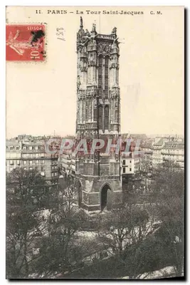 Paris — La Tour Saint-Jacques — C.M. n°11