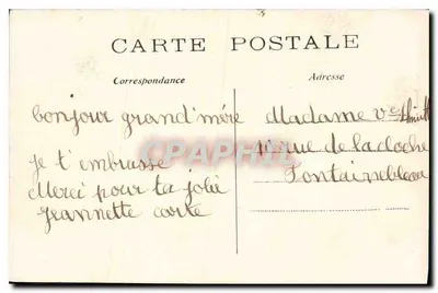 Paris — La Tour Saint-Jacques — C.M. n°11 — Verso