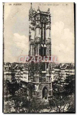 Paris — La Tour Saint-Jacques — C. M. n°18