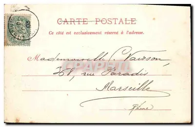 Paris — Der Grand Palais — Verlag F. Marmondo, Nr. 8 — Rückseite
