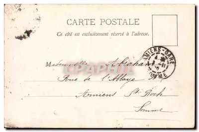 Paris - Arco do Triunfo do Carrousel — L. Tassia, Paris — Verso