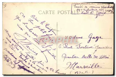 LYON — N.-D. de Fourvière — L’Abside et la Tour métallique — Verso