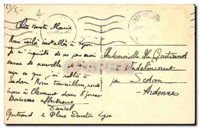 Lyon — Wzgórze Fourvière, widok z Wież Świętego Jana — n°85 — Rewers