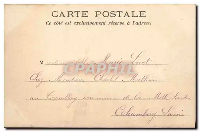 Paris — O Arco do Triunfo da Estrela — Verso