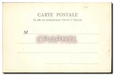 Las Boulogne w zimie — B. F., Paryż — Rewers