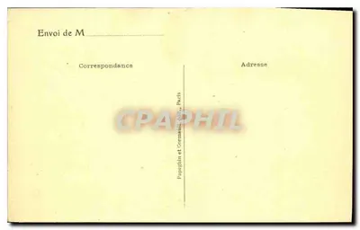 Paryż — panorama Ośmiu Mostów — A.P. — panorama ośmiu mostów — Papeghin i Cormaunt, Paryż — Rewers