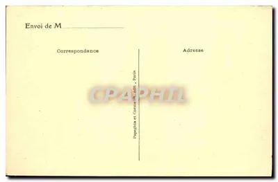 Paryż - Widok na Bazylikę Madeleine - A. P. - Papaglin et Cormault, wyd. Paryż — Rewers