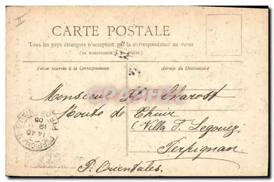 Parijs — De Poort Saint-Denis — Tijdschrift — Achterkant