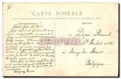 Parigi - La Stazione del Nord — B. F., Parigi, n°27 — Verso