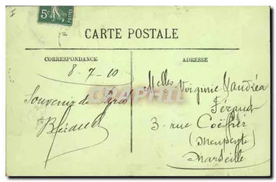 Paris (VIIIe) — O Arco do Triunfo — LL. — Verso