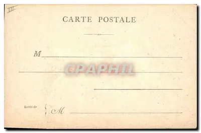Parijs — Poort Saint-Denis — serie-nummer III — Achterkant