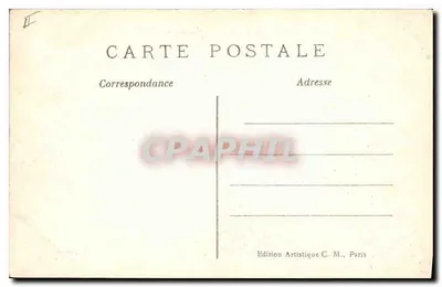 Paris (10º arr.) - A Estação Norte — C.M., n° 557 — Verso