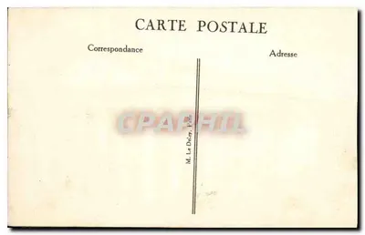 Paris - Place de la Bastille — Die Juli-Säule — Verlag B.D. n°4591 — Rückseite