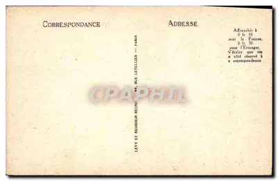 Paris - Église Saint-Julien-le-Pauvre — LL, n° 663 — Verso