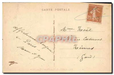 Parigi - La Stazione d'Orsay - Stazione Orsay — Edizione La Cigogne, n° 133 — Verso