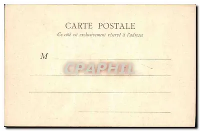 Las Boulogne w jesieni — Spadzista Jeziora Biches — B.J.C. Paris n°21 — Rewers