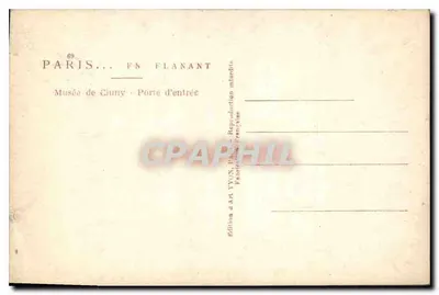Muzeum Cluny — Wjazd — wydawnictwo Yvan — Rewers
