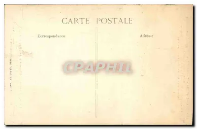 Paris — Chapelle des Invalides — Le Tombeau de Napoléon Ier — Imp. Le Diley, Paris — Verso