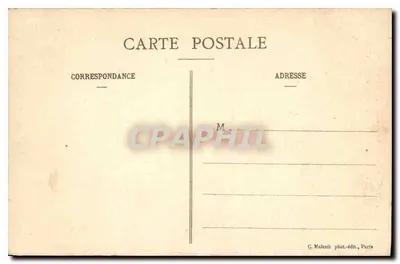 Paryż - Les Buttes-Chaumont - Belweder i most — Rewers