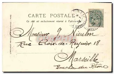 PARIS — Vue générale du Louvre — LL. — L'Imprimerie Nouvelle Photographique — Rewers