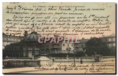 Paryż — Pałac Orderu Honoru — C. M.