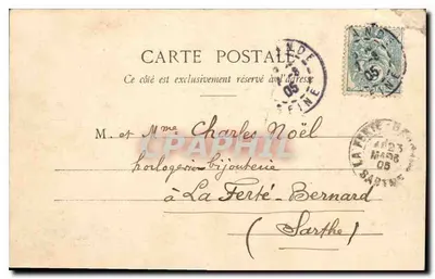 Ponte da rue de Rivoli — Paris — Administração Geral da Assistência Pública — Verso