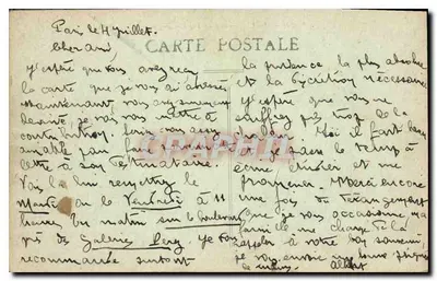 Paryż — La Conciergerie — L. V., fot. — Rewers