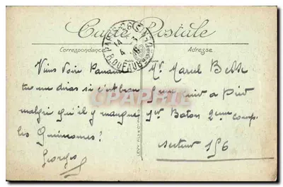 Paryż — Avenue du Bois de Boulogne — LL. n° 257 — Rewers