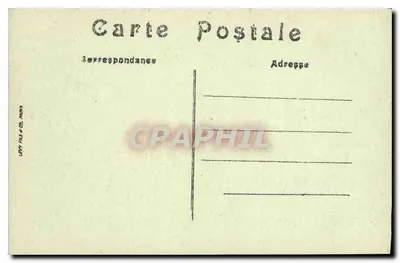 Arco do Triunfo do Carrousel — Jardim das Tuileries — editor Lévy Frères & Cie, Paris — Verso