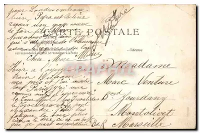 PARIS — Grand Palais des Champs-Élysées — éditeur imprimeur non visible, n° de série 4025 — Rewers