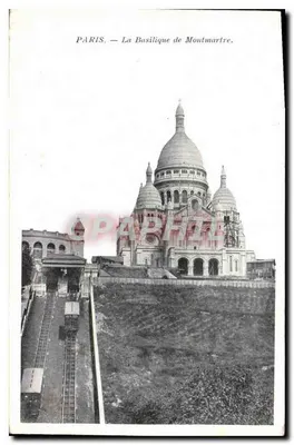 Paris — La Basilique de Montmartre — Éditeur non identifié, n° de série non visible