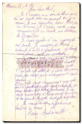 Paris — Die Seine von der 6. Palais aus gesehen — 226 — Rückseite