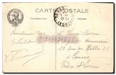 Napoleon-Kapelle — Aufbau der Grabstätte des Kaisers Napoleon — Hôtel des Invalides, Paris — Rückseite