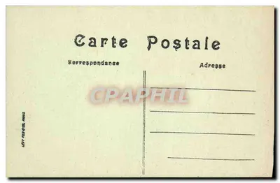 París — El Ayuntamiento — Editor: C. P. A. París — Reverso