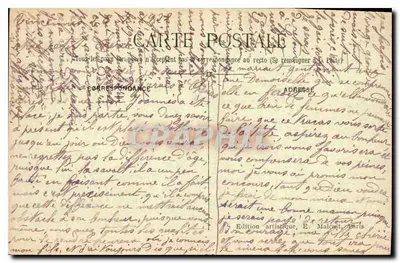 Paryż — Plac Republiki — E. M. n° 5036 — Rewers