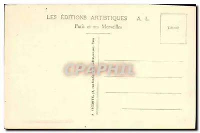 PARIS - Notre-Dame - Façade — Katedra Notre-Dame — Wydawnictwo Artystyczne A.L. — Rewers