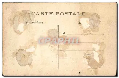 Stara pocztówka Paris Les Calacombes — Rewers