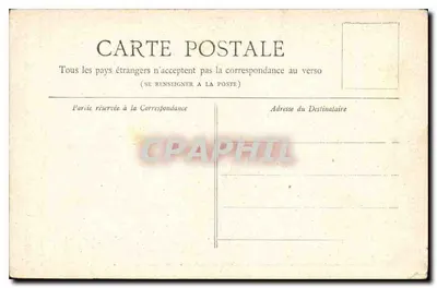 Zegar Pałacu Sprawiedliwości — Paryż — Collection Petit Journal — Rewers