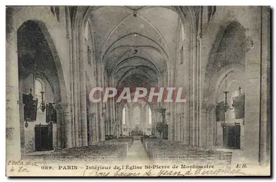Intérieur de l'Église Saint-Pierre de Montmartre — Paris — J.H. n° 089